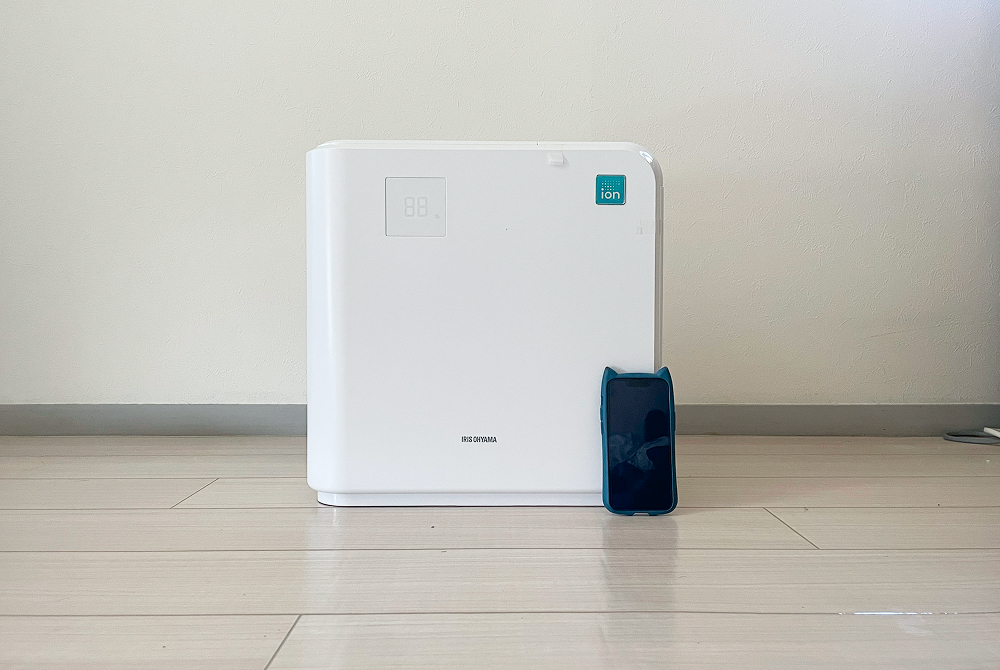 正面から見た全体像