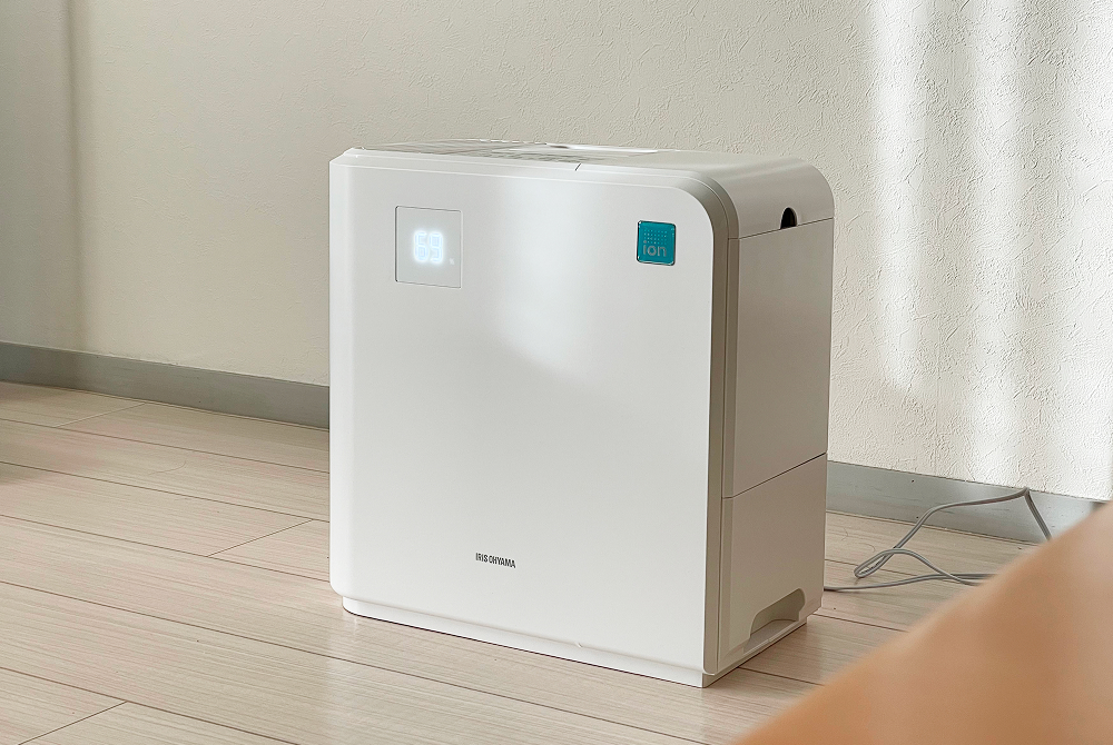 我が家での使用の様子。